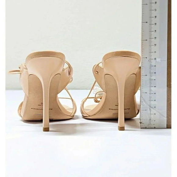 Alexander Wang Women's Lucienne 105 Ankle Tie Heel Sandals Size 36.5 (MSRP $595) - Picture 7 of 12